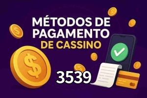 Métodos de Pagamento no 3539